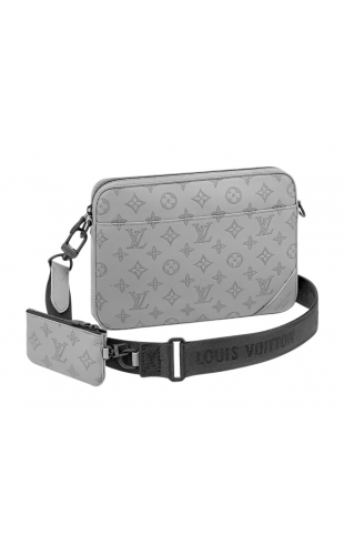 DUO MESSAGER TASCHE - GRIS Sac Louis Vuitton Homme Homme