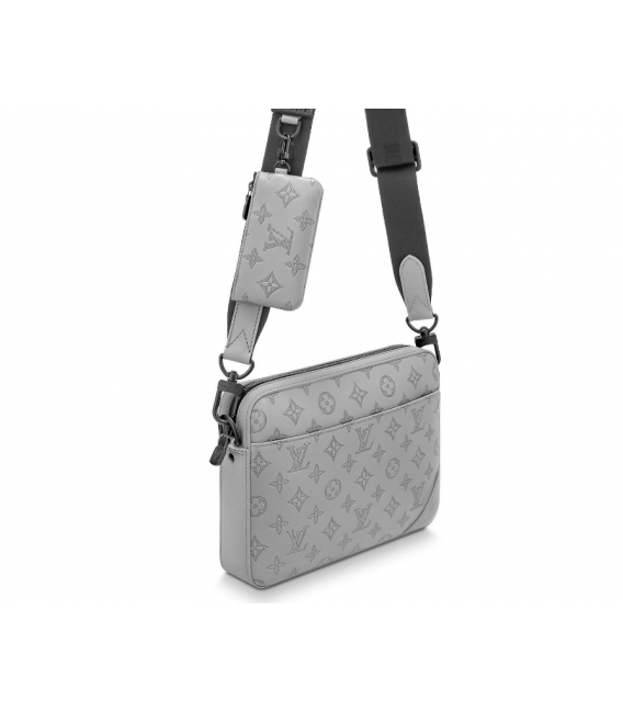 DUO MESSAGER TASCHE - GRIS Sac Louis Vuitton Homme Homme