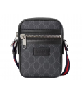 GG Noire messagère Sac Gucci Femme