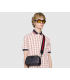 GG Borsa a tracolla nera Borsa Gucci UomoUomo